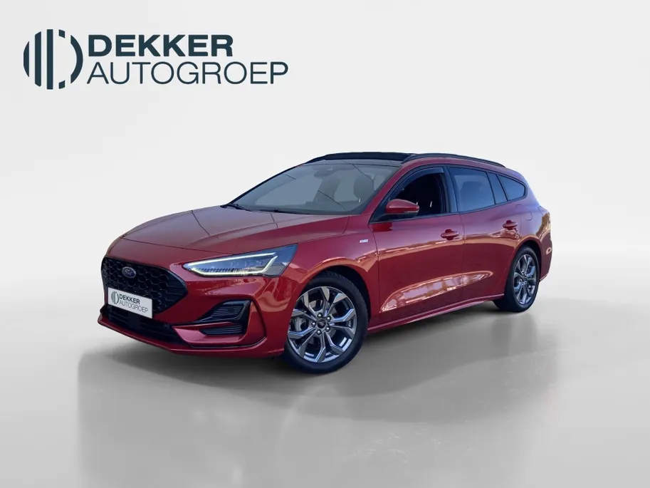 Ford Focus Wagon 1.0 EcoBoost Hybrid 155 pk Autom. ST Line X Wagon Automaat - Panoramadak - Winter Pack - Navigatie - Apple Carplay/ Android Auto