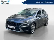 Hyundai Kona 1.6 GDI HEV Fashion Design Sky 105PK | 1ste eigenaar | Navigatie | Apple Carplay & Android Auto | Adaptive cruise control | Trekhaak | Schuif- kanteldak | Parkeersensoren achter | Stoelverwarming voor |