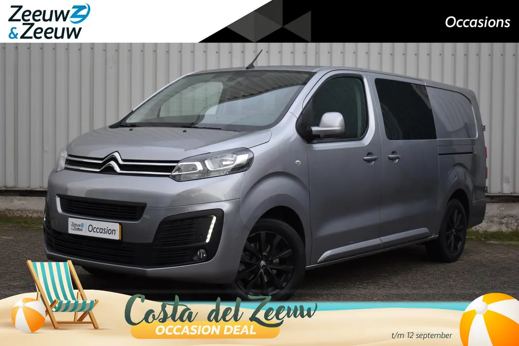 Citroën Jumpy 2.0 BlueHDI 120 XL Driver Dubbele Cabine |Zeer nette auto| Lichtmetalen velgen| Achteruitrijcamera| Lock systeem|