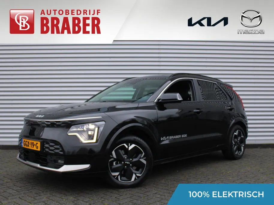 Kia Niro EV DynamicPlusLine 64.8 kWh | 17" LM | Schuif / Kantel dak | Navi | Cruise | Airco | Camera | 17% bijtelling |