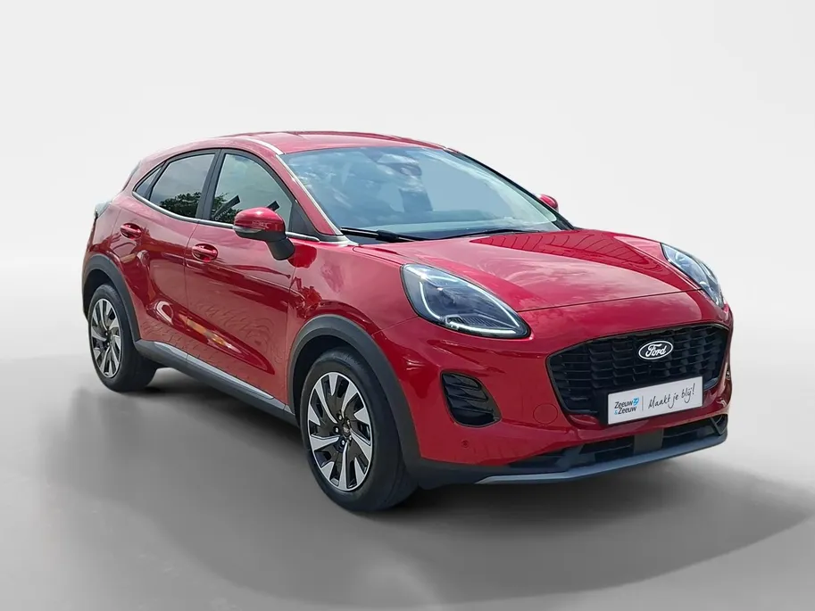 Ford Puma 1.0 EcoBoost Hybrid Titanium | €5.000.- korting | 0,99% rente | Direct leverbaar | Winterpack | Achteruit rij camera