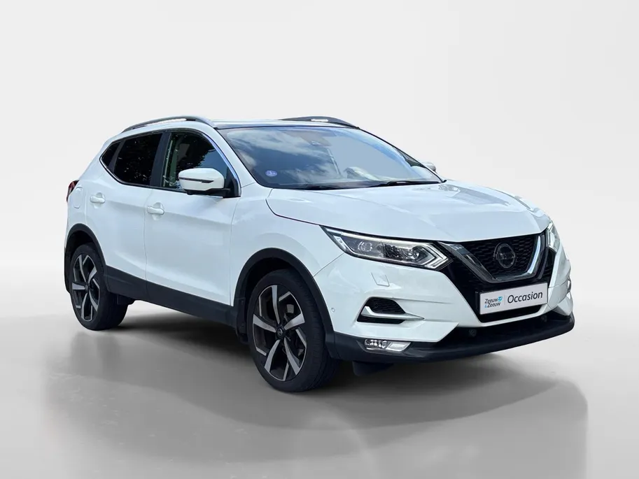 Nissan QASHQAI 1.3 DIG-T Tekna | Elektrische bestuurderstoel | Garantie t/m 2029 | Trekhaak | 360 graden camera | Automaat