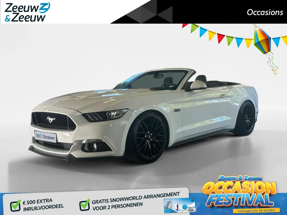 Ford Mustang Convertible 5.0 GT | KW | ASCH | Volledige Historie |