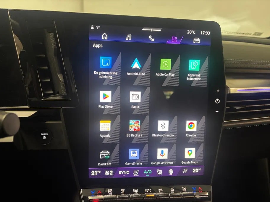 Renault Scénic E-Tech EV87 long range esprit Alpine AUTOMAAT AIRCO CAMERA ADAPIEVE CRUISE CONTROLE MET ADVANCE DRIVE ASSIST STOEL+STUURVERWARMING LM VELGEN ZEER MOOIE AUTO METEEN LEVERBAAR