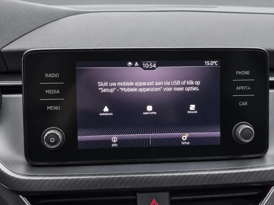 Škoda Kamiq 1.0 TSI 110pk DSG Monte Carlo · Camera · Keyless · Stoelverwarming · Apple/Android Car Play · Elek. Achterklep · 18'Velgen · Sportstoelen ·