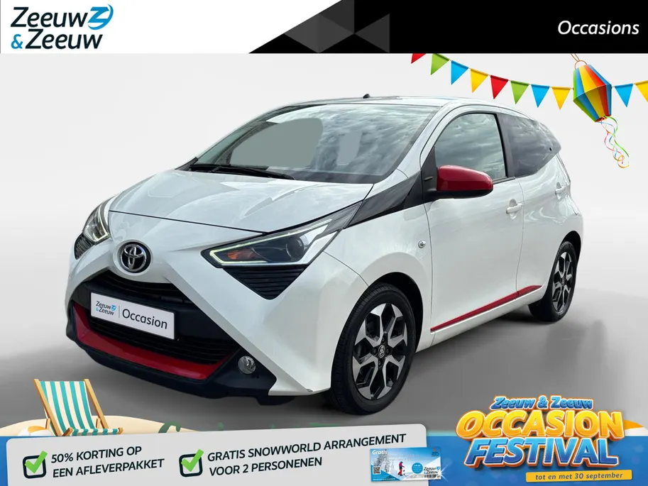 Toyota Aygo 1.0 VVT-i x-clusiv | Camera | Cruise | Lichtmetaal |