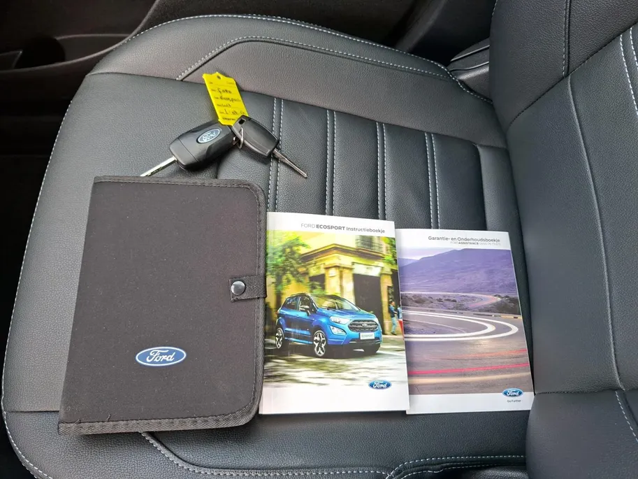 Ford EcoSport 1.0 EcoBoost Active | Stoel- stuur en voorruitverwarming | Contrasterend dak | Hoge instap | 17inch lichtmetalen velgen
