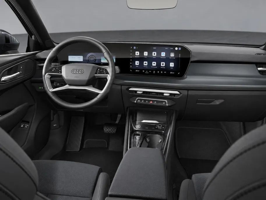 Audi Q3 e-hybrid Advanced edition 272 PK · Trekhaak elek. wegklapbaar · Stuurwiel verwarmd · Lichtmetalen 18'' inch velgen