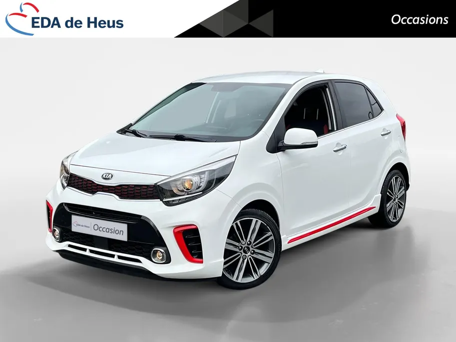 Kia Picanto 1.0 T-GDI GT-Line | Camera | Apple Carplay/Android Auto | Stoel/Stuur Verwarming | Cruise Control | Climate Control | Navigatie | 12 Maanden Bovag Garantie