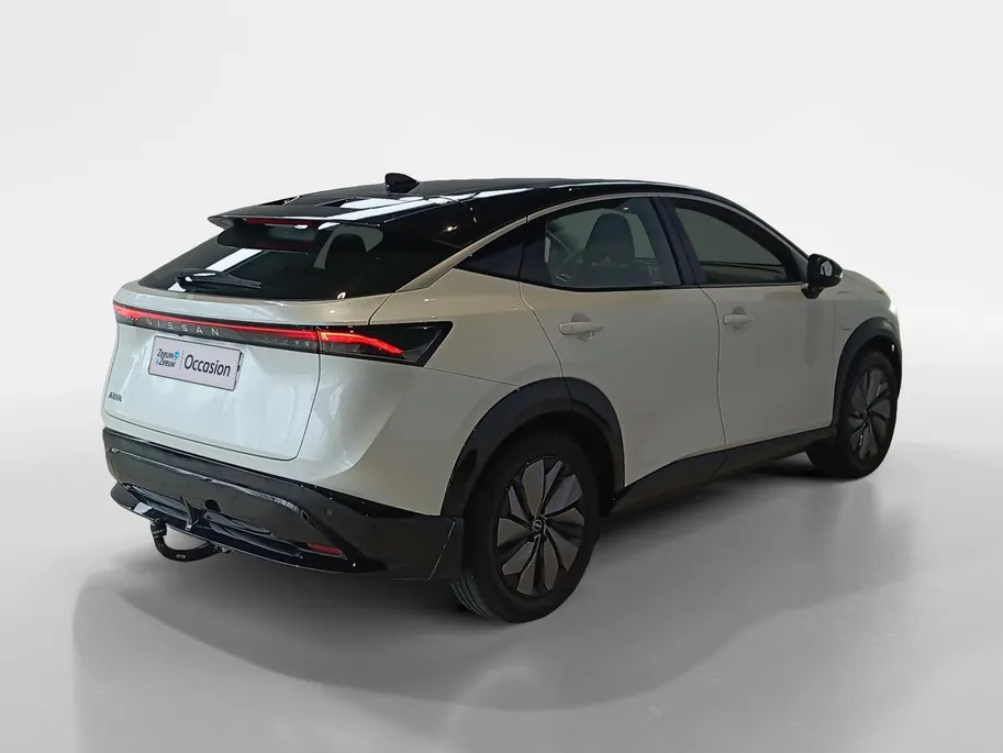 Nissan ARIYA Limited Edition 66 kWh *afneembare trekhaak*Achteruitrijcamera*Navigatie*Apple carplay& Androidauto*Parkeersensorenvoor en achter*Adaptive cruisecontrole*I-key*