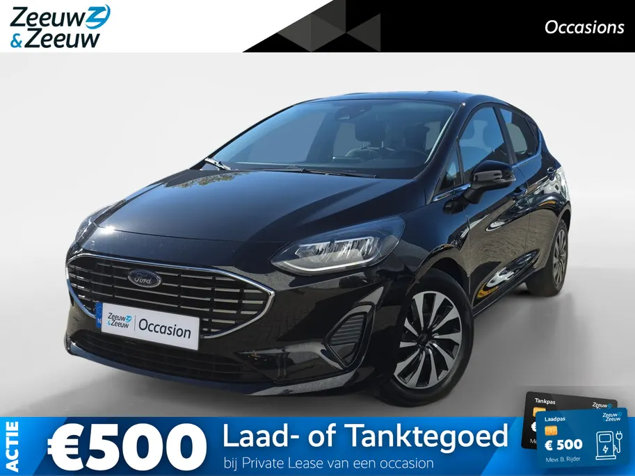 Ford Fiesta 1.0 EcoBoost Hybrid Titanium | 1e Eigenaar | NL-Auto | Winter Pack | Apple/Android Carplay | Keyless | Parkeersensoren | 12 maanden garantie! |