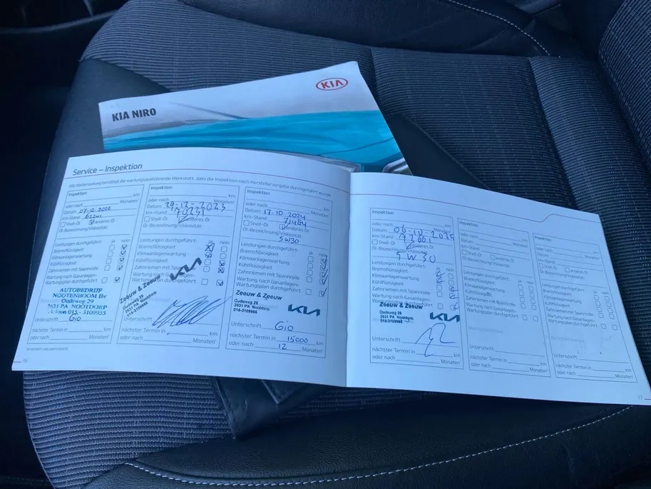 Kia Niro 1.6 GDi Hybrid Style Edition | Climate Control | Trekhaak | Navigatie | Parkeercamera | Stoel + stuurverwarming |
