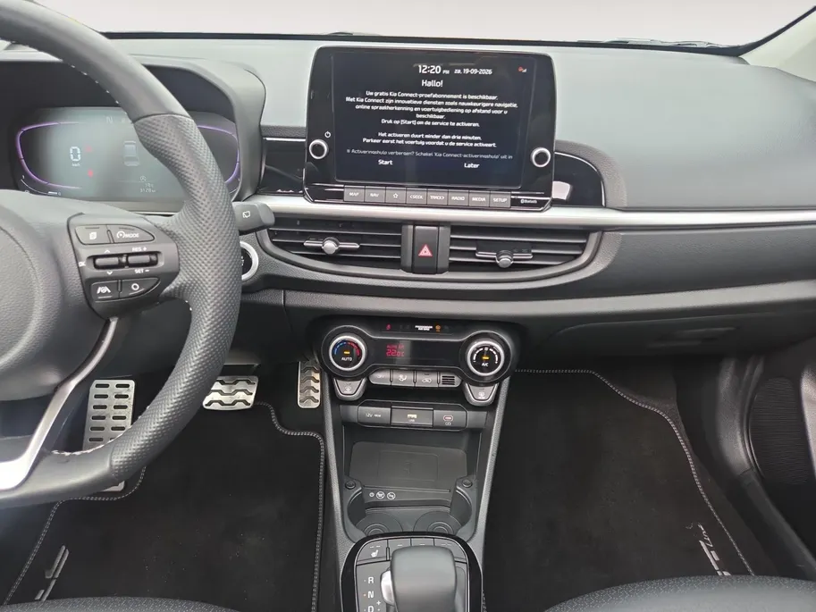 Kia Picanto 1.0 GT-Line Automaat | 1e Eigenaar | Dealer onderhouden | Fabriekgarantie t/m 28-6-2031 + 3x 1 jaar* | Lage km stand | NAP