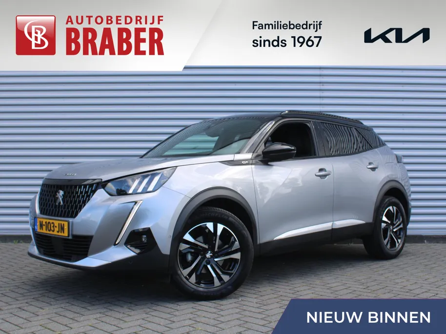 Peugeot 2008 1.2 PureTech GT | Automaat | Navi | Camera | Panoramadak | Dodehoek detectie | Cruise adapt. | 17' LM | LED |