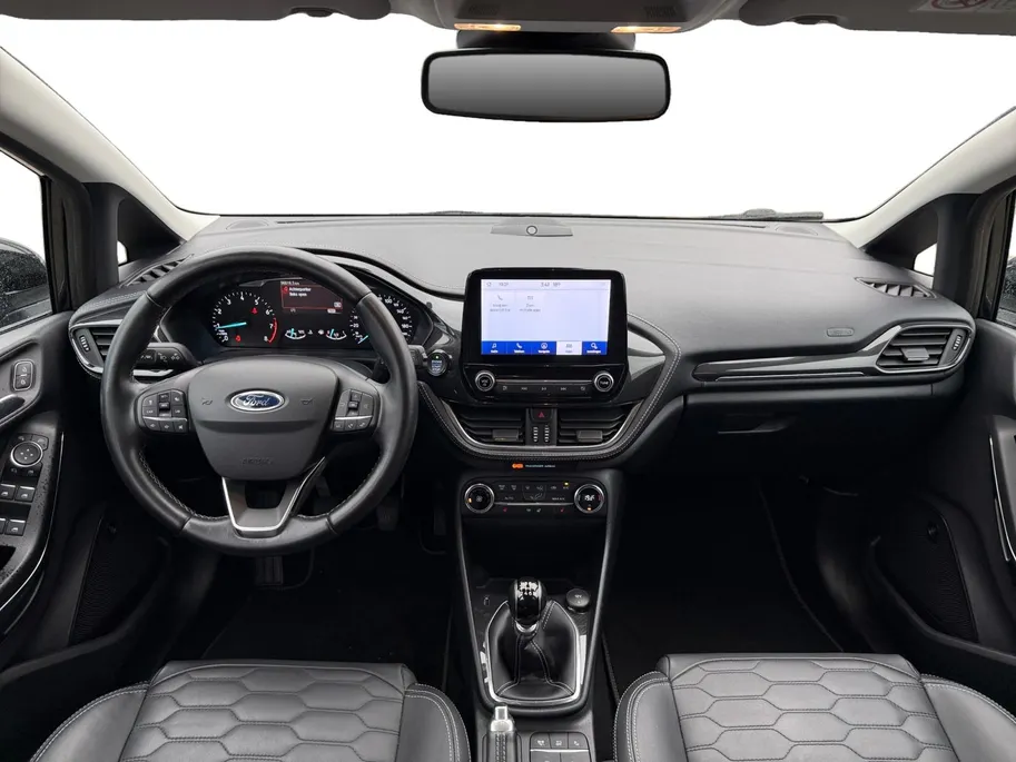 Ford Fiesta 1.0 EcoBoost Vignale | Adaptieve Cruise Control | Dodehoek Detectie | Winter Pack | B&O Audio | Lederen Bekleding | Apple/Android Carplay |