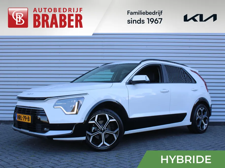 Kia Niro 1.6 GDi Hybrid ExecutiveLine | Camera | Leer | Schuifdak | Stoelverwarming+ventilatie | Elektr. stoelverstelling + achterklep | 18' LM | HUD |