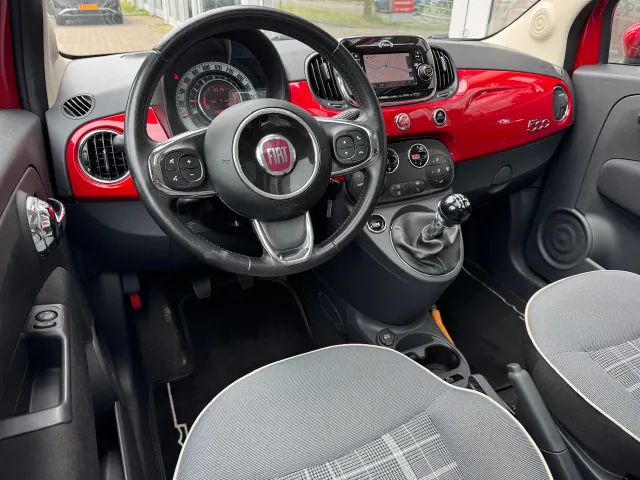 Fiat 500 0.9 Turbo Lounge | Navigatie | Panoramadak | ECC