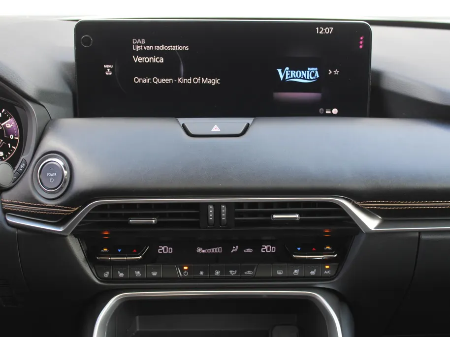 Mazda CX-60 2.5 e-SkyActiv PHEV Homura Plus | Stuur-/stoelverwarming+ventilatie | Schuifdak | Leer | HUD | Elek. stuur-/stoelverstelling | Camera rondom | 20' LM |