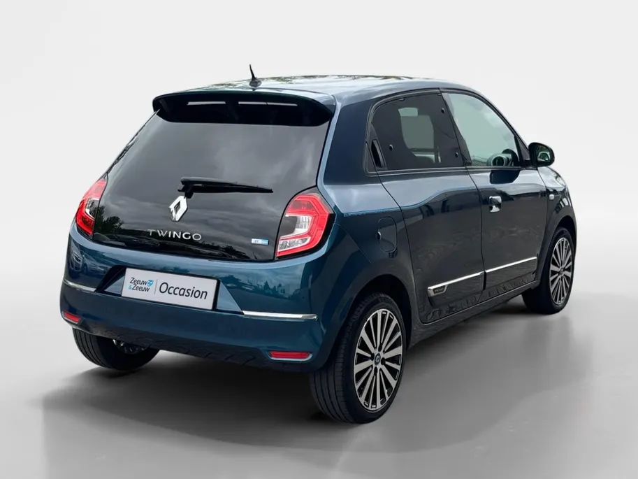 Renault Twingo Z.E. R80 Intens Automaat | 1e eigenaar | Apple CarPlay/Android Auto | Climate Control | Lichtmetalen Velgen | Cruise Control | Licht & Regen Sensor | Half Leder | Privacy Glass | Elektrische Ramen & Spiegels |