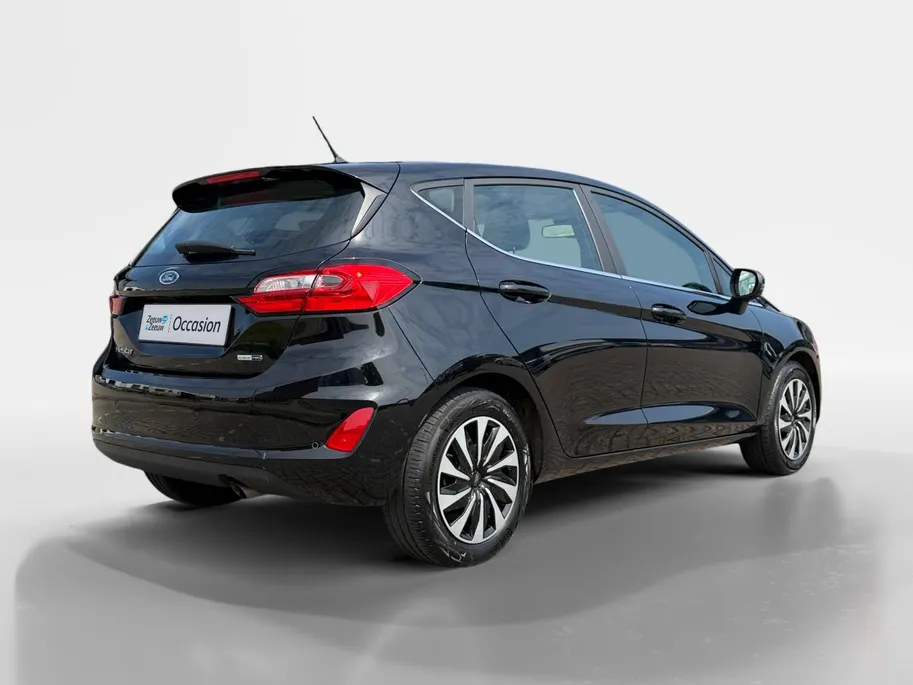 Ford Fiesta 1.0 EcoBoost Hybrid Titanium | Dealer onderhouden | NL auto | Winter pack | Parkeersensor achter | Navigatie via carplay | Apple carplay & Android auto | Cruise control | Bovag garantie |