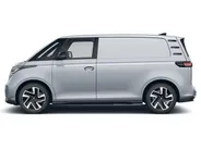 Volkswagen Bedrijfswagens ID. Buzz Cargo Bedrijfswagens Bulli Limited Signature Edition 79kWh 340pk 4M 737747 · ECO-lederen bekleding · 20' LM velgen · Voor en achter spoiler · Zwarte grill ·