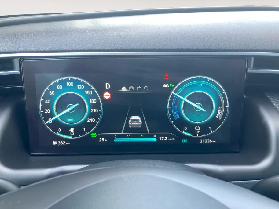 Hyundai Tucson 1.6 T-GDI HEV Premium | 1650kg trekgewicht | Leder | 360 Camera | Navi | Stoelverwarming en koeling