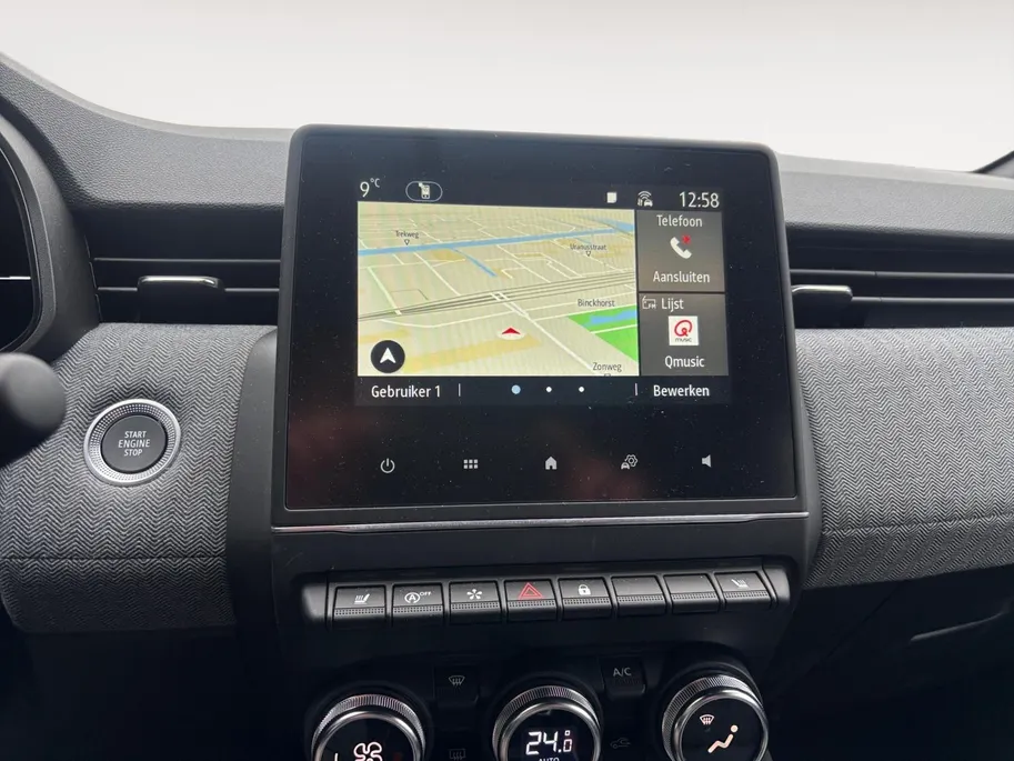 Renault Clio 1.6 E-Tech Full Hybrid 145 techno AUTOMAAT AIRCO CRUISE CONTROLE PARKEERSENSOREN APPLE CARPLAY ANDROID AUTO ZEER MOOIE AUTO DEALER ONDERHOUDEN