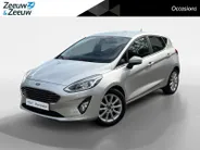 Ford Fiesta 1.0 EcoBoost Titanium | 1e Eigenaar | NL-Auto | Nieuwe distributieriem | Camera | Adaptive Cruisecontrol | Voorruitverwarming | B&O Audio | Navigatie | Apple Carplay&Android Auto | Climate Control | Dealer onderhouden |