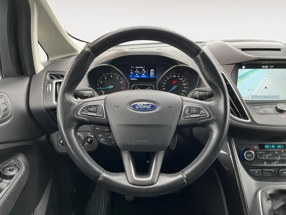 Ford C-MAX 1.0 Titanium |Trekhaak| Apple Carplay/Android Auto| Verwarmde voorruit| 12 maanden Bovag garantie| Nieuwe Apk|