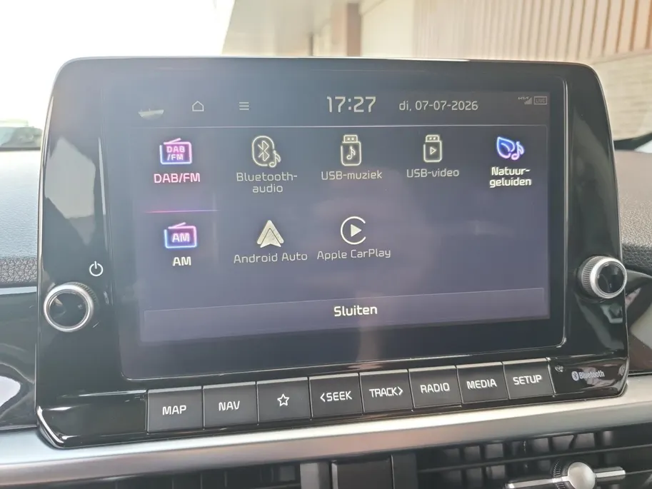 Kia Picanto 1.0T X-Line 5p | Stoel en stuurverwarming | Navigatie | Climate control | Keyless met startknop | Lederen bekleding | Apple Carplay / Android Auto |