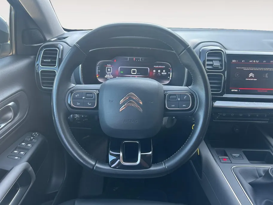 Citroën C5 Aircross 1.2 PureTech Feel |airco (automatisch)| Camera| Dodehoekdetectie met correctie| Apple Carplay/Android Auto| 12 maanden Bovag garantie|