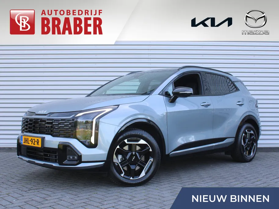 Kia Sportage 1.6 T-GDi Hybrid GT-Line | Trekhaak | Stuur-/stoelverwarming | Elek. stoelverstelling + achterklep | Schuifdak | 18" LM | Cruise adapt. | Camera |