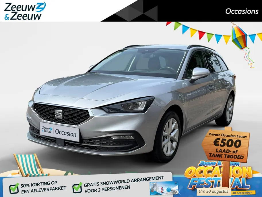 SEAT Leon Sportstourer 1.0 eTSI Style Business Intense | AUT | NAVI | CAMERA | STOELVERWARMING |