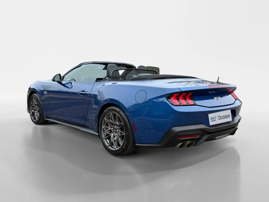 Ford Mustang 5.0 Ti-VCT V8 GT | CABRIOLET | Adaptive Cruise Control | BLIS | Kleppensysteem | Performance Modus |  Achteruitrijcamera | Leder |