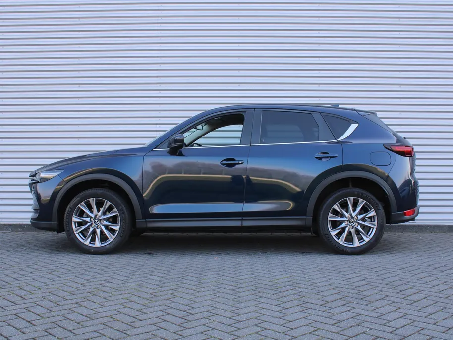 Mazda CX-5 2.0 SkyActiv-G 165 Comfort | Trekhaak | Stoel-/stuurverwarming | Dodehoek detectie | Carplay | Clima | 19' LM | Parkeersensor v+a | LED |