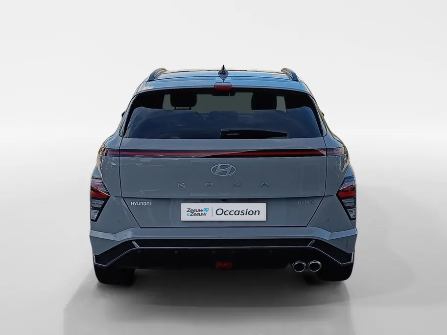 Hyundai Kona 1.6 GDI HEV N Line Sky | Apple Carplay/Android Auto | Kunstlederen/suede bekleding | Lichtmetalen velgen 5-spaaks 18 | Schuif/kanteldak