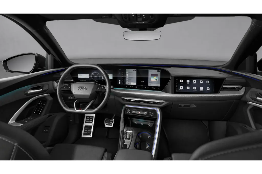 Audi Q5 2.0 TFSI e-hybrid quattro S edition 299 PK · Glazen panoramadak · Tech plus · Exterieurpakket zwart