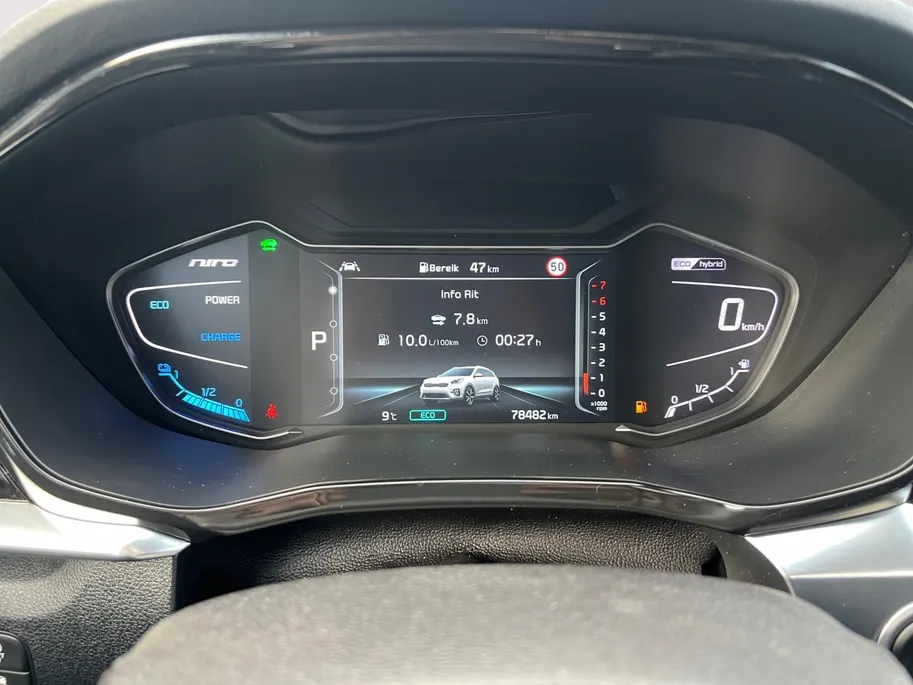 Kia Niro 1.6 GDi Hybrid ExecutiveLine Full options | Dealer onderhouden | Leder interieur | Stoelverwarming en verkoeling | Schuifkanteldak