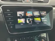 Škoda Superb Combi 1.4TSI 160kW/218PK iV Sportline DSG · Panoramadak · Trekhaak · 360°Camera + Parkeersensoren · Apple/Android Car Play ·