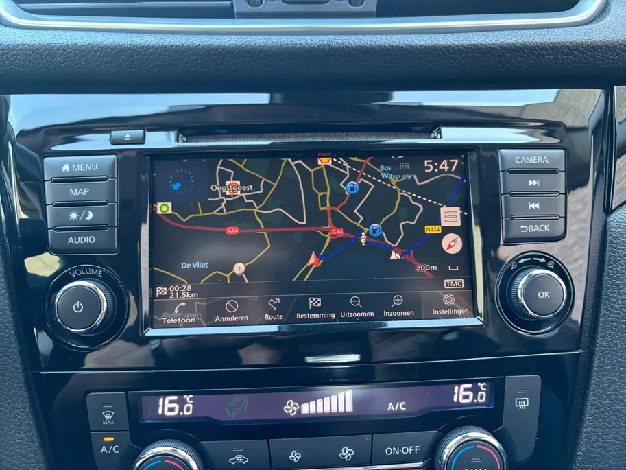 Nissan QASHQAI 1.3 DIG-T N-Connecta *Automaat*Navi+360Camera*Panoramadak*Climate Control*LM.Velgen*1ste eigenaar!*Zeer nette auto!