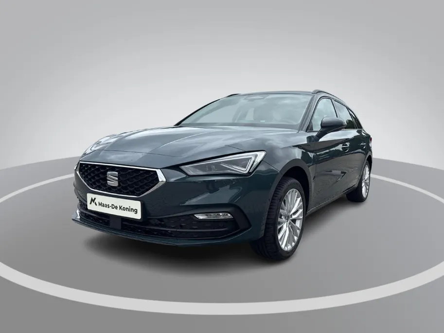 SEAT Leon Sportstourer Style Business Intense 1.5 eHybrid 204PK Station | Matrix Verlichting | Fiord Blue | Herwaardering !!!