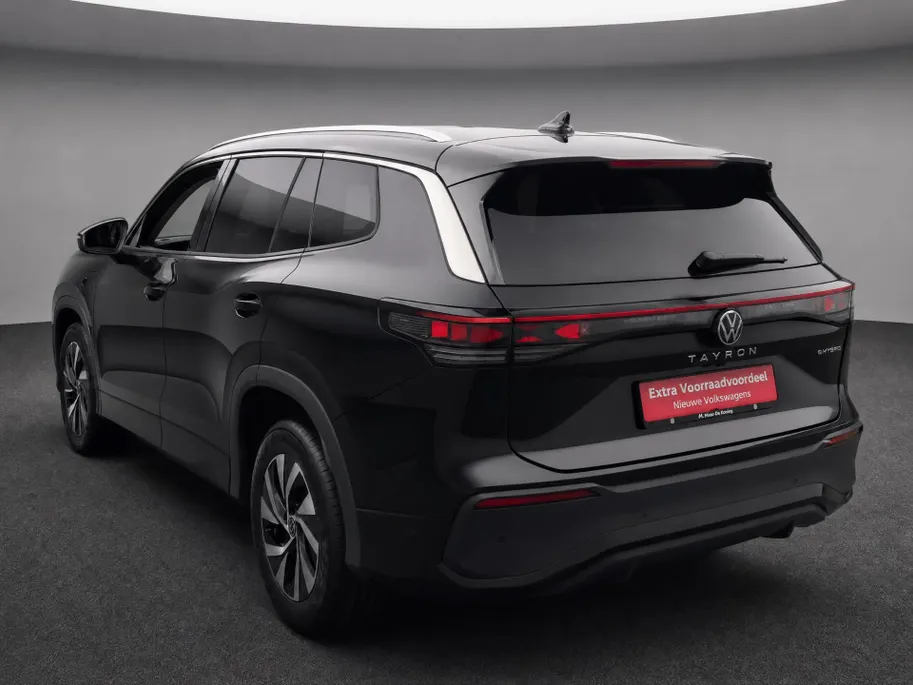 Volkswagen Tayron Life Edition 1.5 eHybrid 204 PK 6 versn. DSG · Trekhaak inklapbaar, met elektrische ontgrendeling, incl. aanhangermanoeuvreerhulp Trailer Assist ·  Voorraad OUTLET · Prijs is inclusief inruilpremie · MEGA SALE