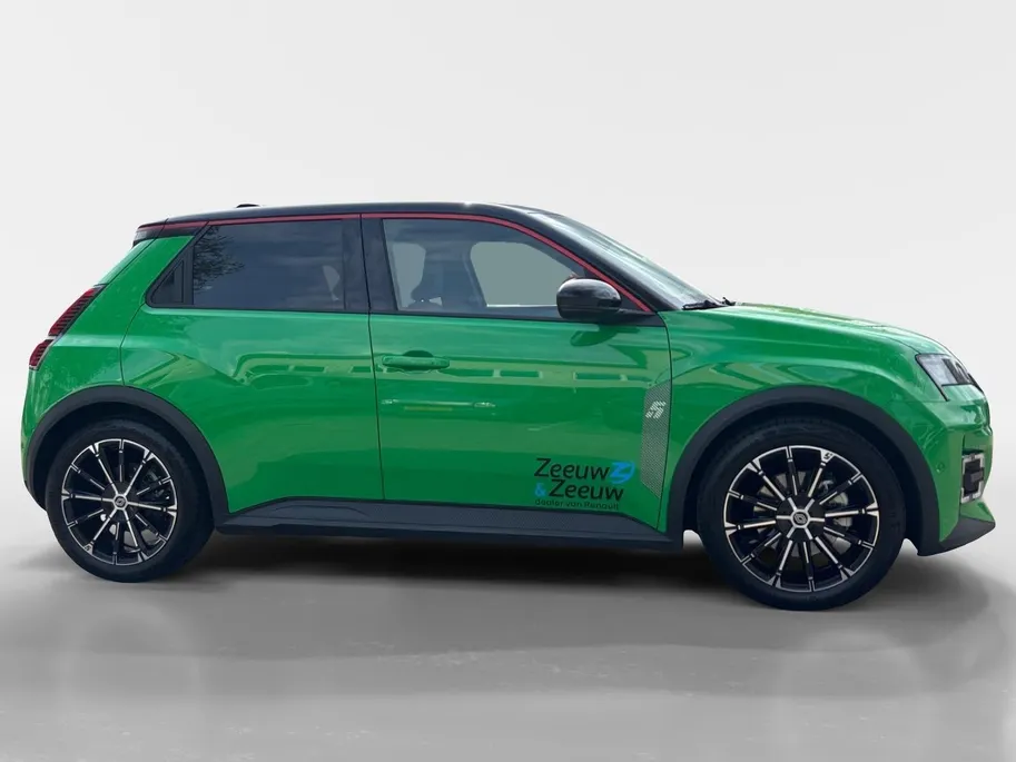 Renault 5 urban range techno 40 kWh AUTOMAAT NAVI AIRCO CAMERA CRUISE CONTROLE APPLE CARPLAY ANDROID AUTO LM VELGEN STOELVERWARMING STUURVERWARMING ZEER MOOIE AUTO DEALER ONDERHOUDEN