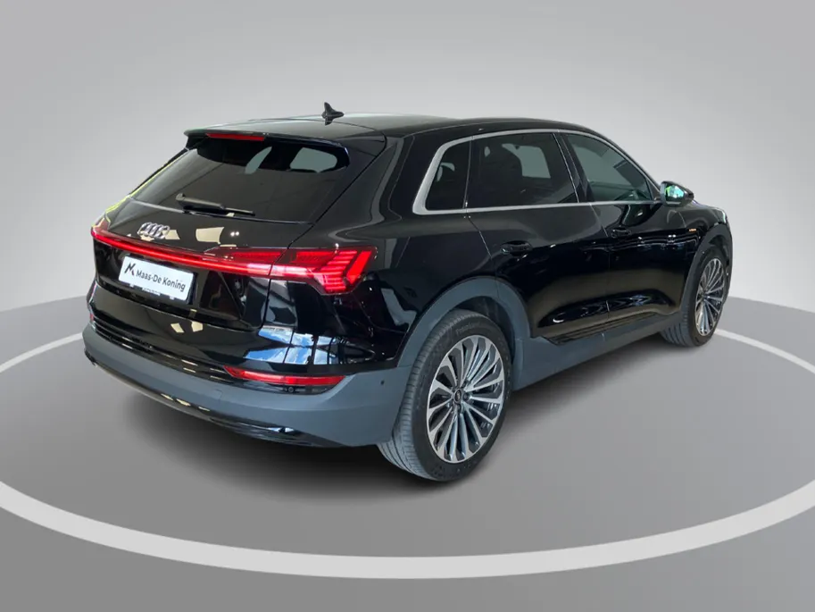 Audi e-tron 55 quattro S Line 300kW/408PK 95 kWh · Panoramadak · Camera + Parkeersensoren · Drive select