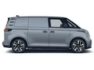 Volkswagen Bedrijfswagens ID. Buzz Cargo Bedrijfswagens Bulli Limited Signature Edition 79kWh 340pk 4M 737747 · ECO-lederen bekleding · 20' LM velgen · Voor en achter spoiler · Zwarte grill ·