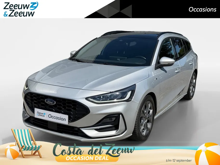 Ford Focus Wagon 1.0 EcoBoost Hybrid ST Line X | Automaat | Panorama dak | Adaptieve Cruise Control