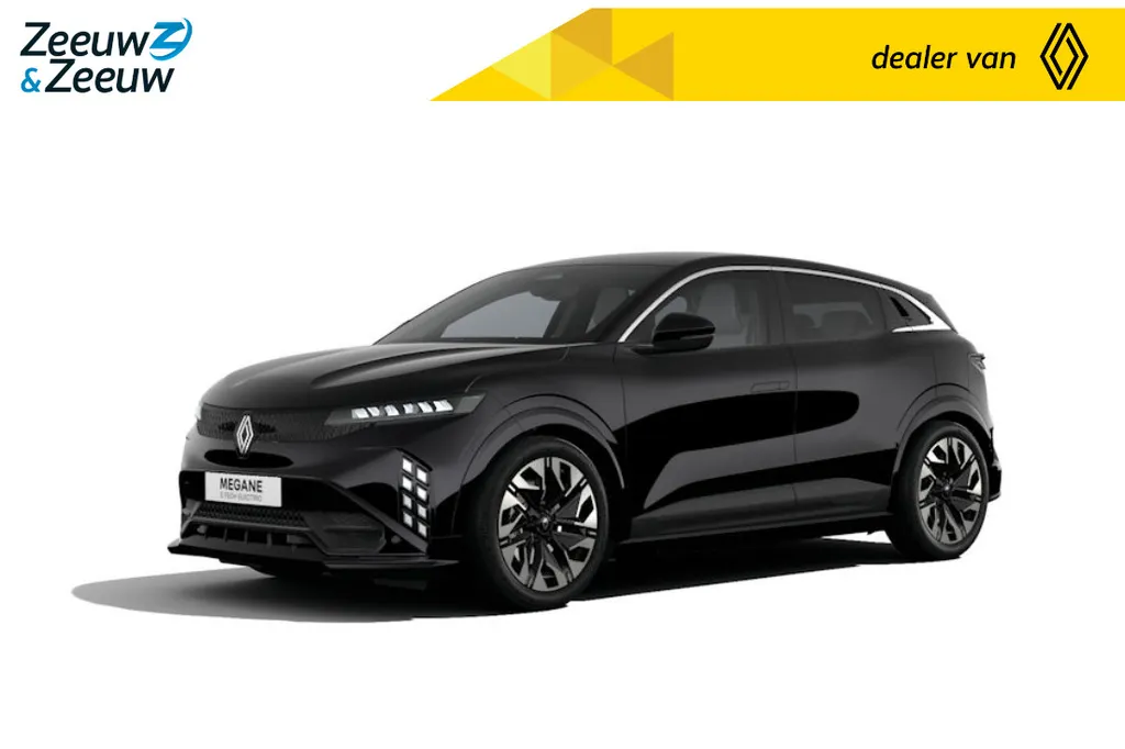 Renault Megane E-Tech Techno 67 kWh | Binnenkort in de showroom | Bestel nu uw nieuwe Renault Megane met € 1000,- Zeeuw en Zeeuw korting | Financier uw Megane tegen slechts 1,9% rente