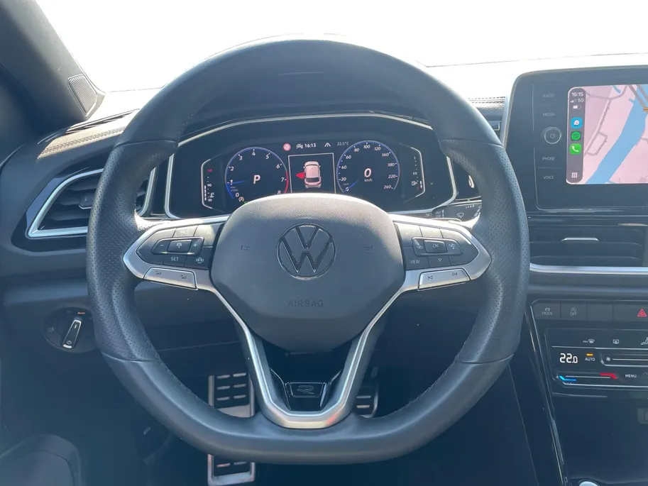 Volkswagen T-Roc 1.5 TSI R-Line Edition *Automaat*Navi via Carplay*Camera*Schuif/kanteldak*Climate Control*Adapt. Cruise Control*LM.Velgen*Zeer nette auto!