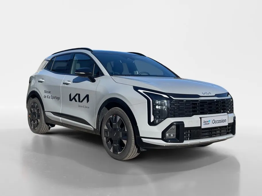 Kia Sportage 1.6 T-GDi Plug-in Hybrid GT-Line | PHEV | Navigatie | Climate control | Cruise control | Stoel + Stuur verwarming | Elektrische voorstoelen | Parkeer camera achter | Schuif kantel dak