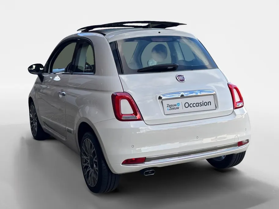 Fiat 500C 0.9 TwinAir Turbo Lounge | Panoramadak | Bluetooth | Parkeersensoren | Navigatie